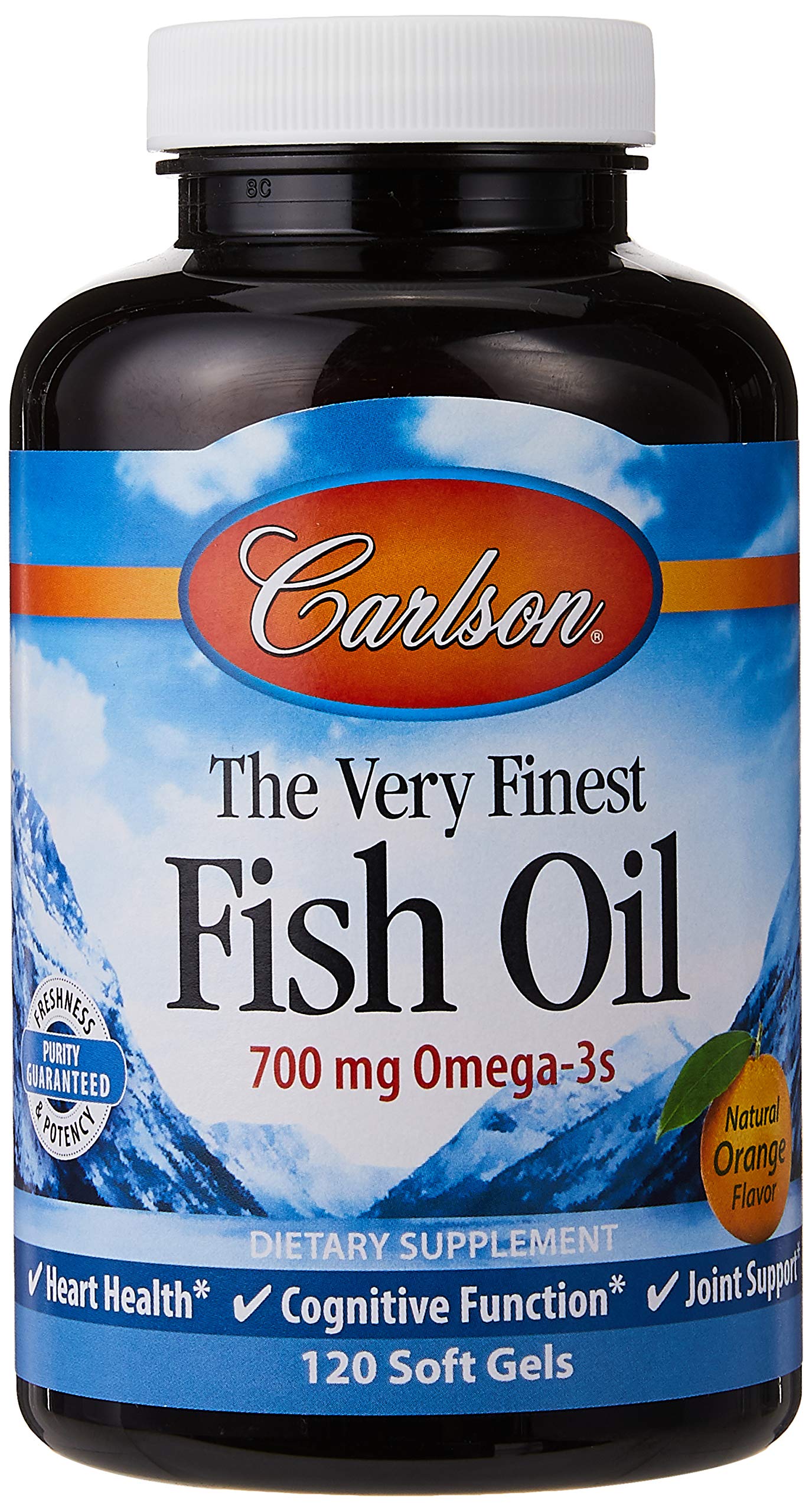 Foto 2 pulgar | Suplemento Carlson The Very Finest Fish Oil Orange 120 + 30 Cápsulas Blandas - Venta Internacional.
