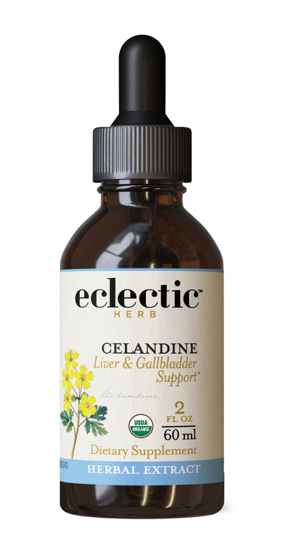 Foto 1 | Suplemento De Extracto Orgánico De Celidonia Eclectic Institute  60 Ml - Venta Internacional.