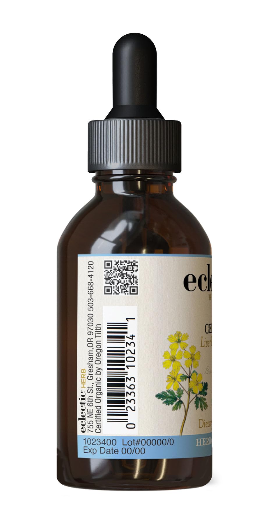 Foto 4 pulgar | Suplemento De Extracto Orgánico De Celidonia Eclectic Institute  60 Ml - Venta Internacional.