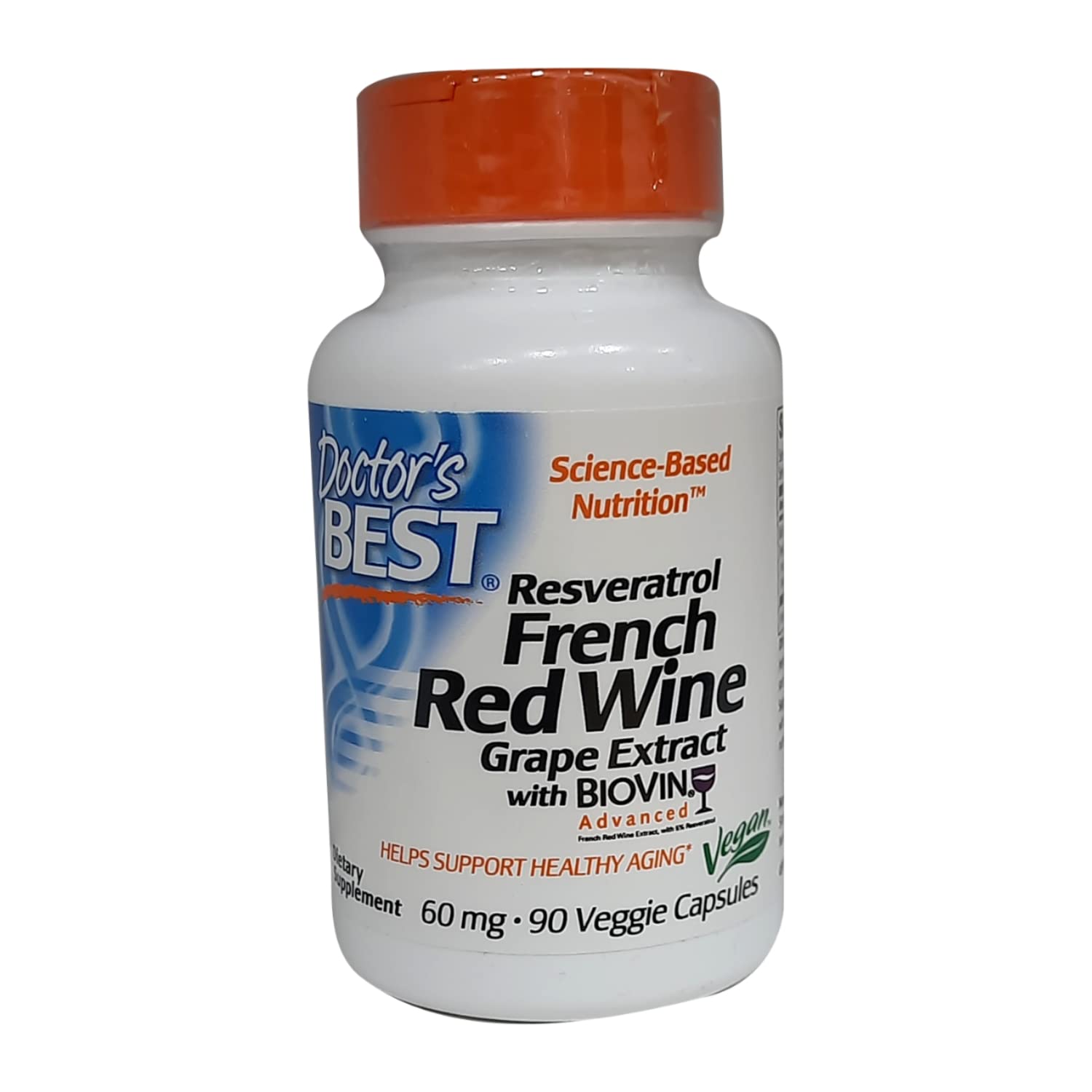 Foto 1 | Extracto De Uva De Vino Tinto Francés Supplement Doctor's Best  90 Unidades - Venta Internacional.