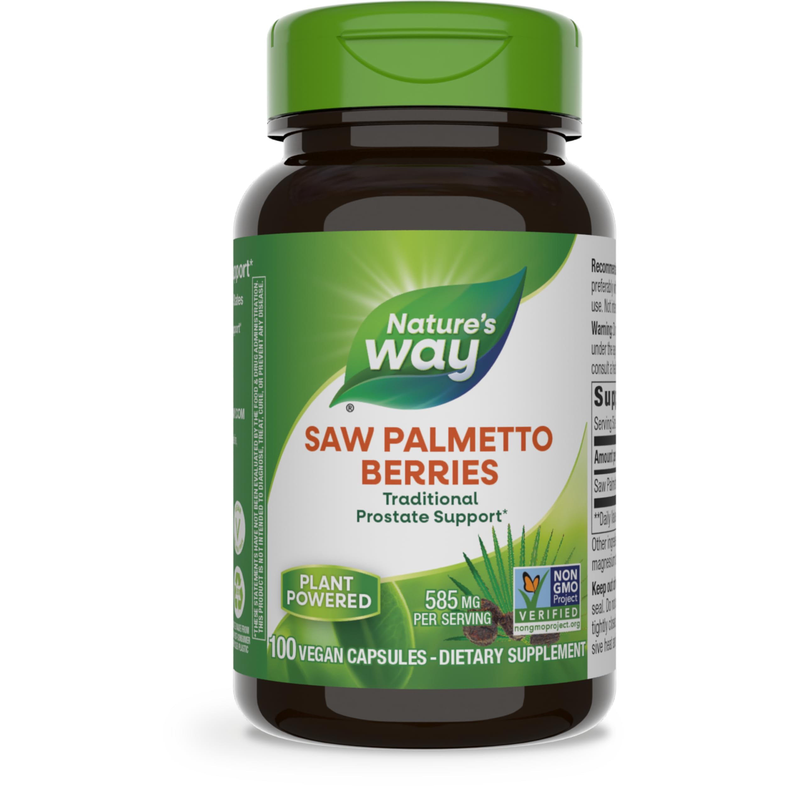 Foto 1 | Suplemento De Bayas De Palma Enana Americana De Nature's Way  100 Cápsulas - Venta Internacional.