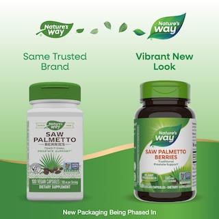 Foto 2 | Suplemento De Bayas De Palma Enana Americana De Nature's Way 100 Cápsulas - Venta Internacional.