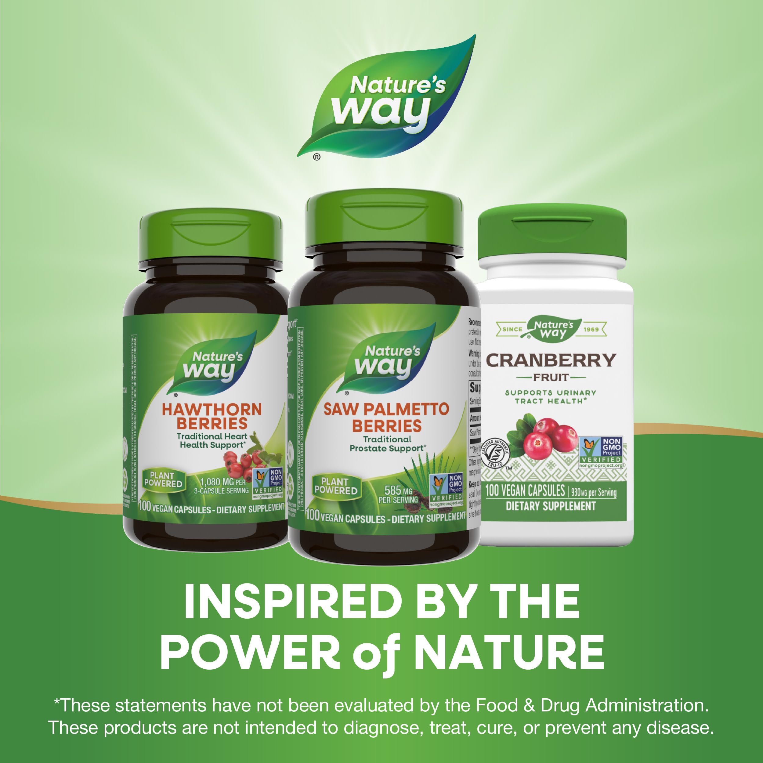 Foto 7 | Suplemento De Bayas De Palma Enana Americana De Nature's Way  100 Cápsulas - Venta Internacional.