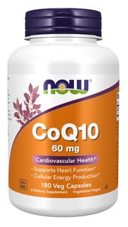 Foto 1 | Suplementos Now Foods Coq10 60 Mg Grado Farmacéutico 180 Cápsulas - Venta Internacional.