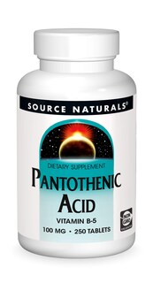 Foto 1 | Supplement Source Naturals Ácido Pantoténico 100 Mg B-5 250 Comprimidos - Venta Internacional.
