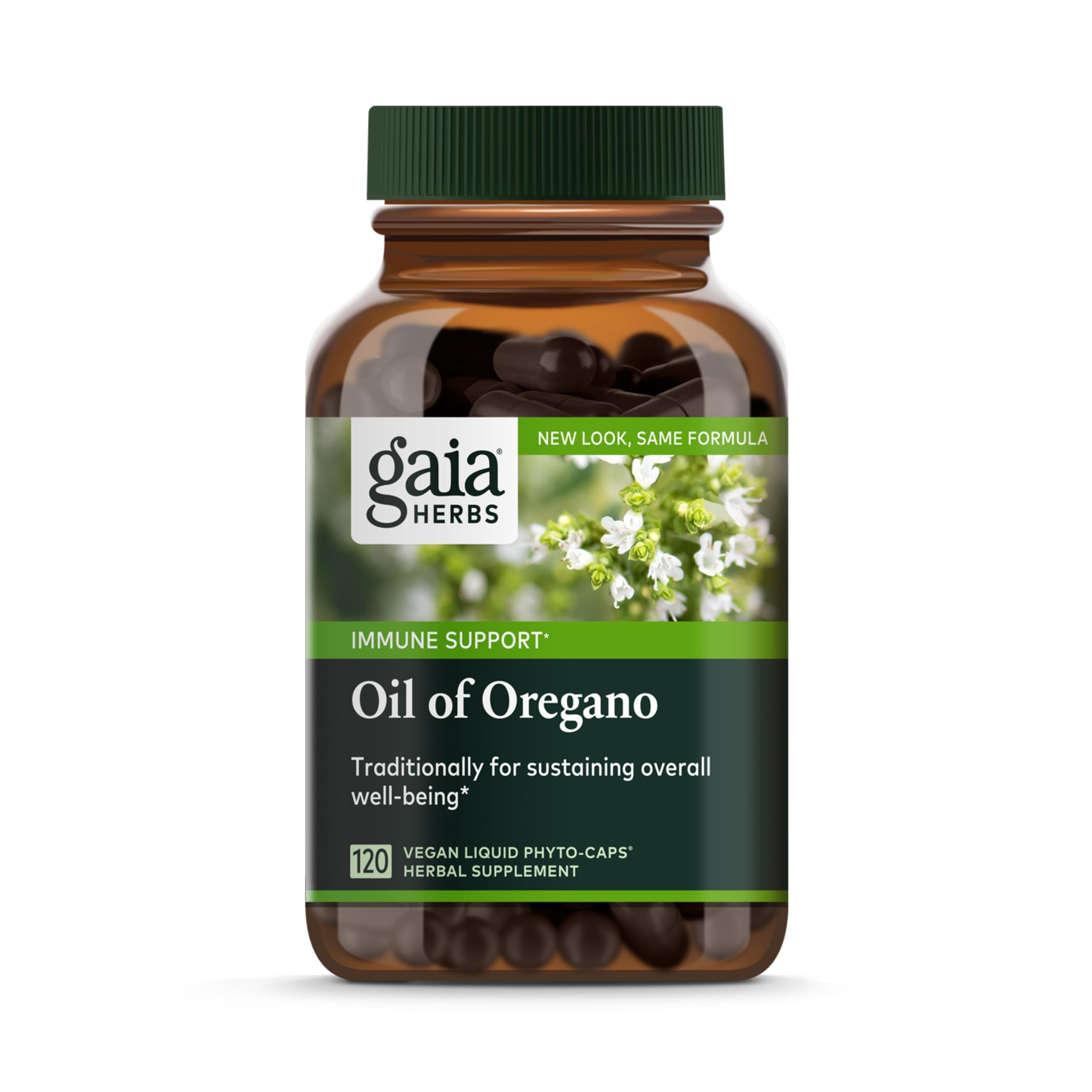 Foto 2 pulgar | Suplemento De Aceite De Orégano Gaia Herbs 120 Cápsulas Veganas - Venta Internacional.