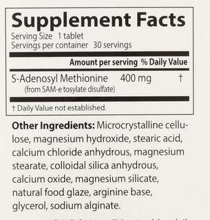 Foto 3 | Suplemento Doctor's Best Sam-e 400 Mg 30 Comprimidos - Venta Internacional.