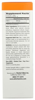 Foto 7 | Suplemento Doctor's Best Sam-e 400 Mg 30 Comprimidos - Venta Internacional.