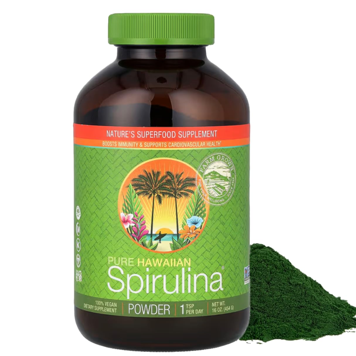 Foto 2 pulgar | Suplemento De Espirulina Hawaiana Pura Nutrex Hawaii  473 Ml - Venta Internacional.