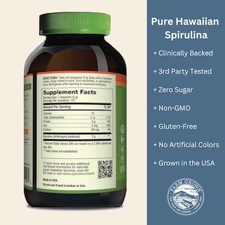Foto 2 | Suplemento De Espirulina Hawaiana Pura Nutrex Hawaii 473 Ml - Venta Internacional.