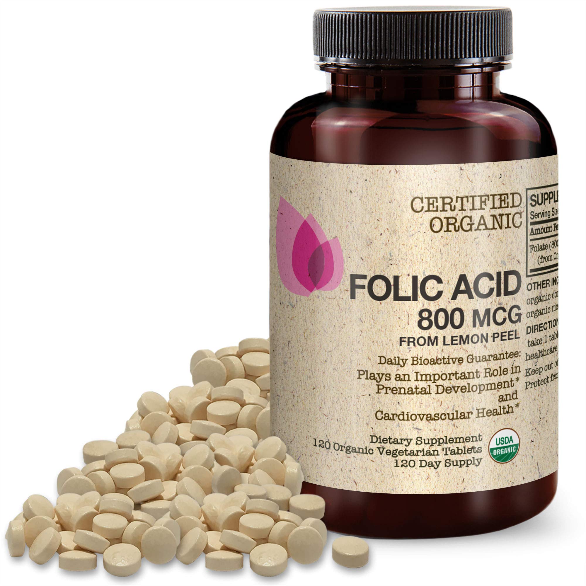 Foto 4 pulgar | Suplemento Futurebiotics De Ácido Fólico 800 Mcg 120 Comprimidos - Venta Internacional.
