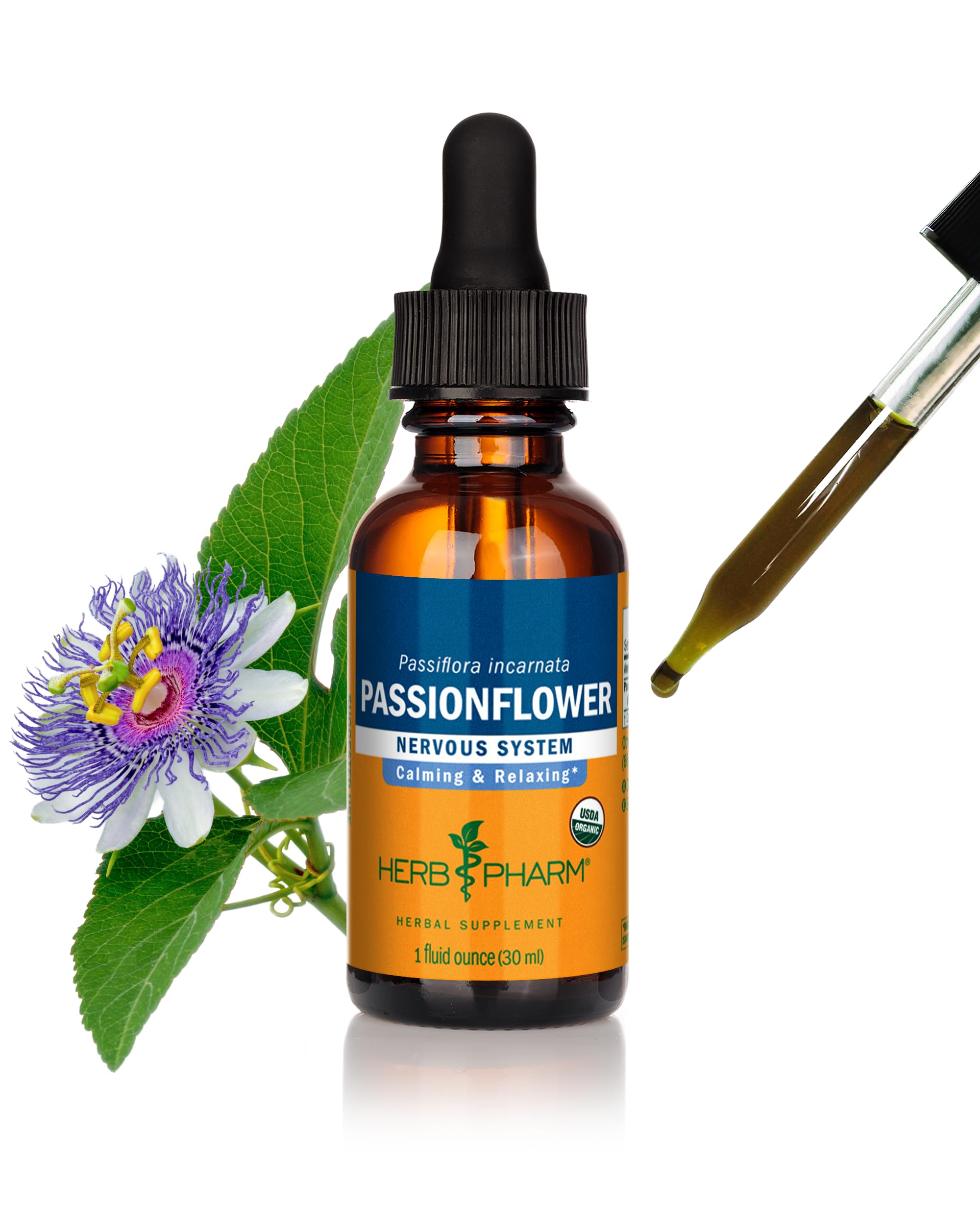 Foto 1 | Extracto De Pasiflora Herb Pharm Certificado Orgánico  30 Ml - Venta Internacional.
