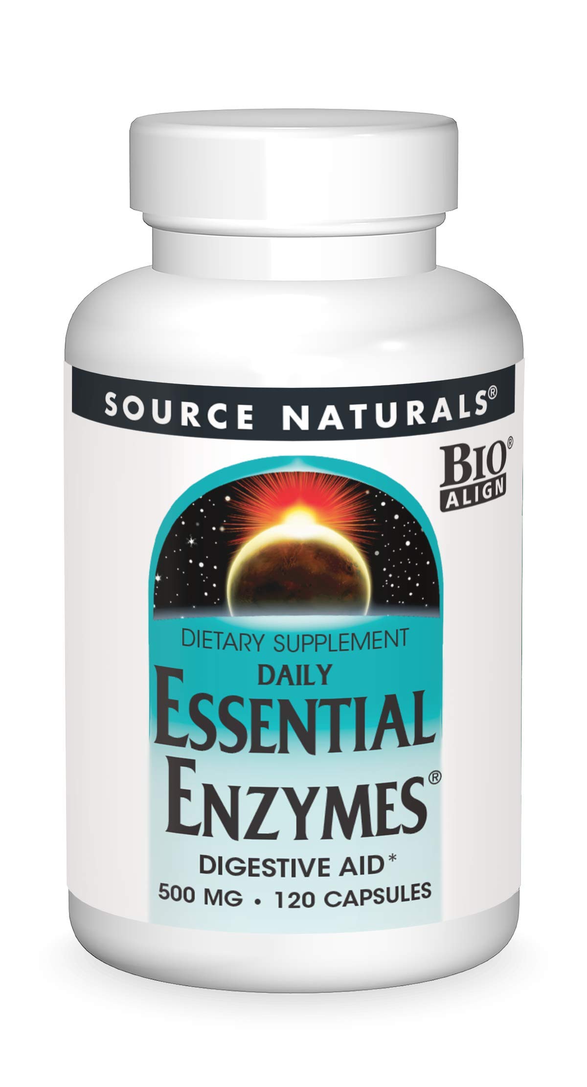 Foto 2 pulgar | Suplemento Source Naturals Essential Enzymes 500 Mg 120 Cápsulas - Venta Internacional.