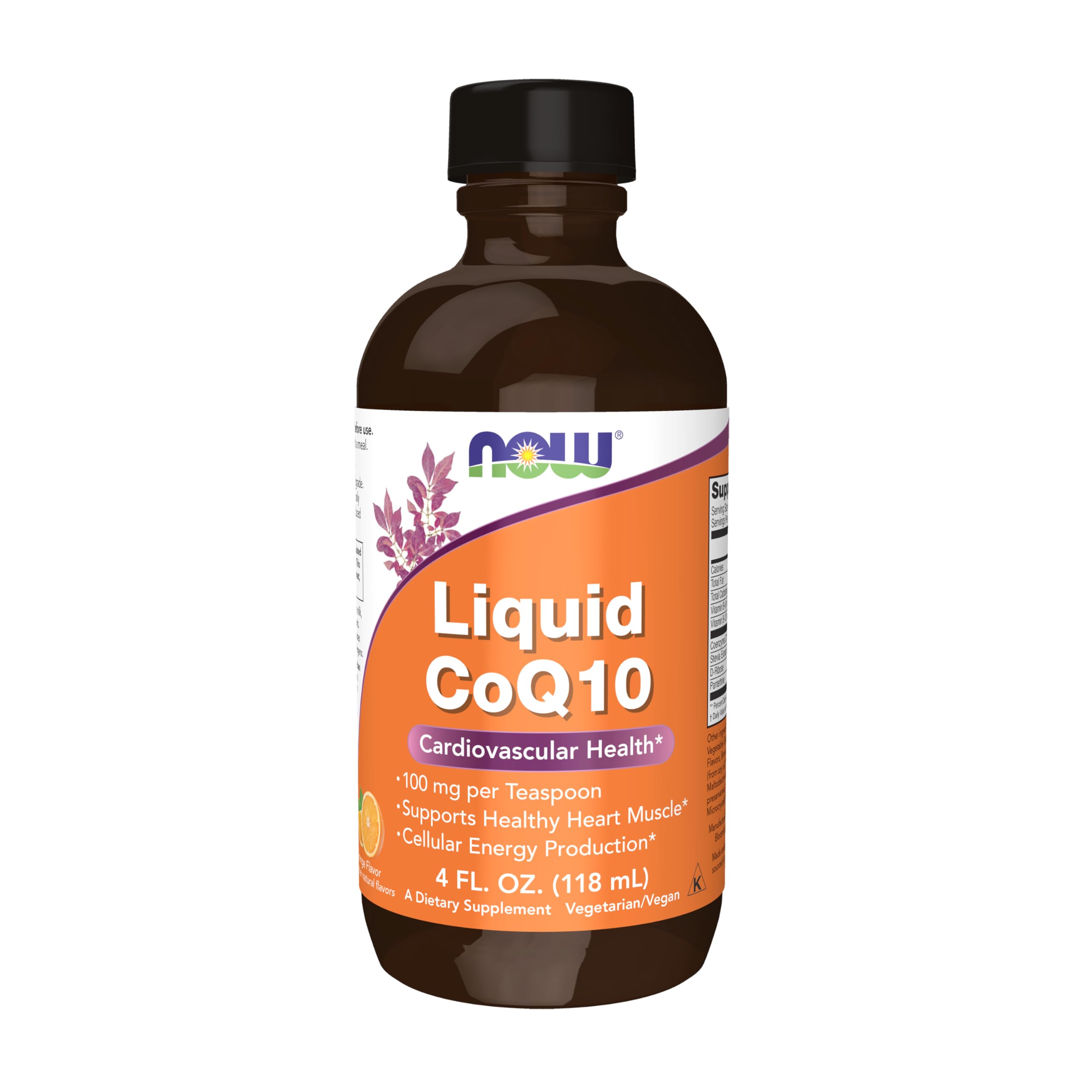 Foto 2 pulgar | Complementa La Coq10 Líquida De 100 Mg De Now Foods Con Vitaminas B De Coenzima - Venta Internacional.