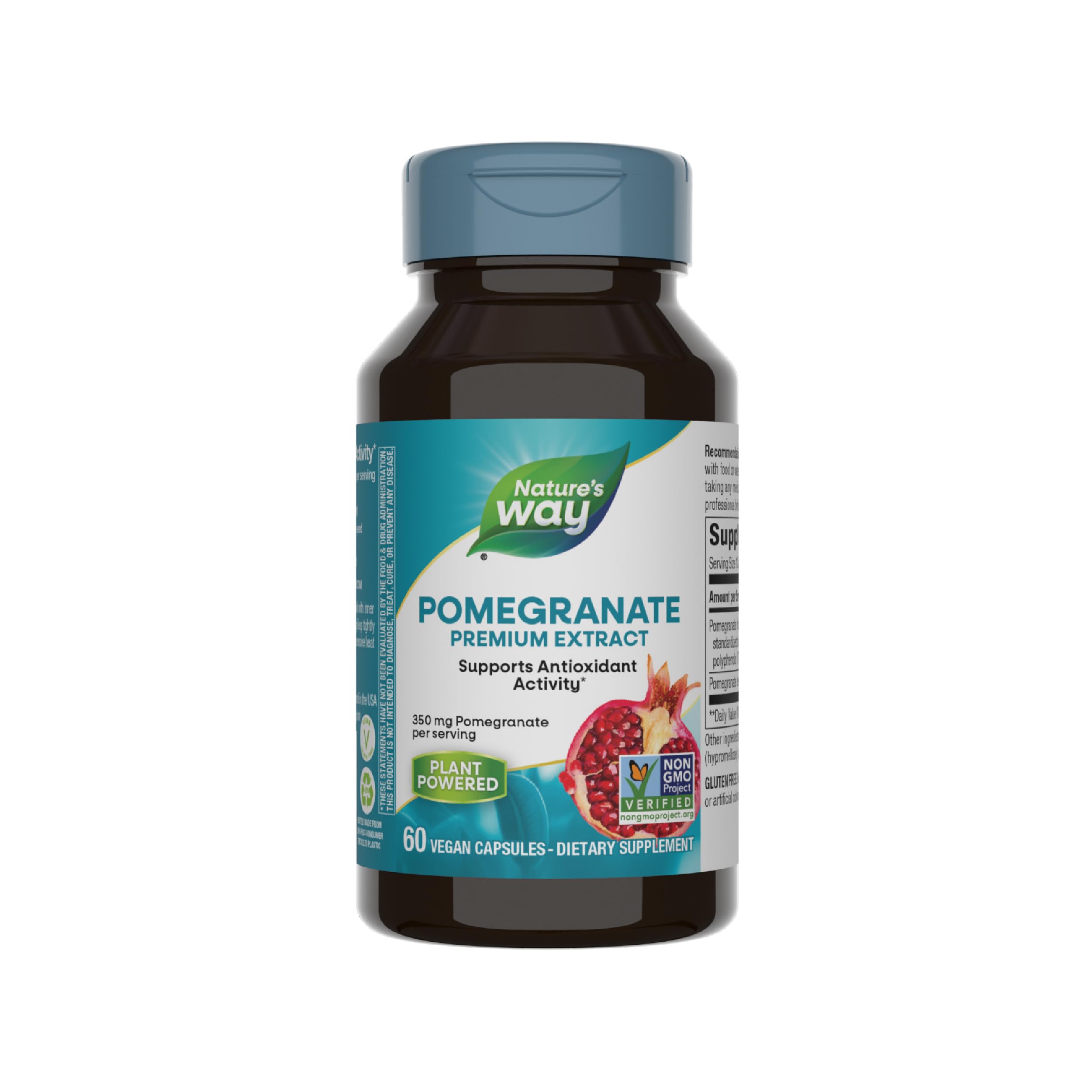 Foto 2 pulgar | Suplemento De Extracto De Granada De Nature's Way 350 Mg 60 Cápsulas - Venta Internacional.