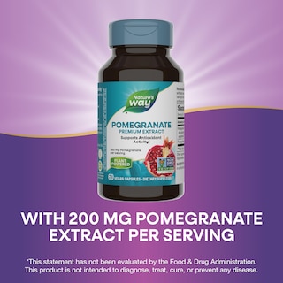 Foto 4 | Suplemento De Extracto De Granada De Nature's Way 350 Mg 60 Cápsulas - Venta Internacional.