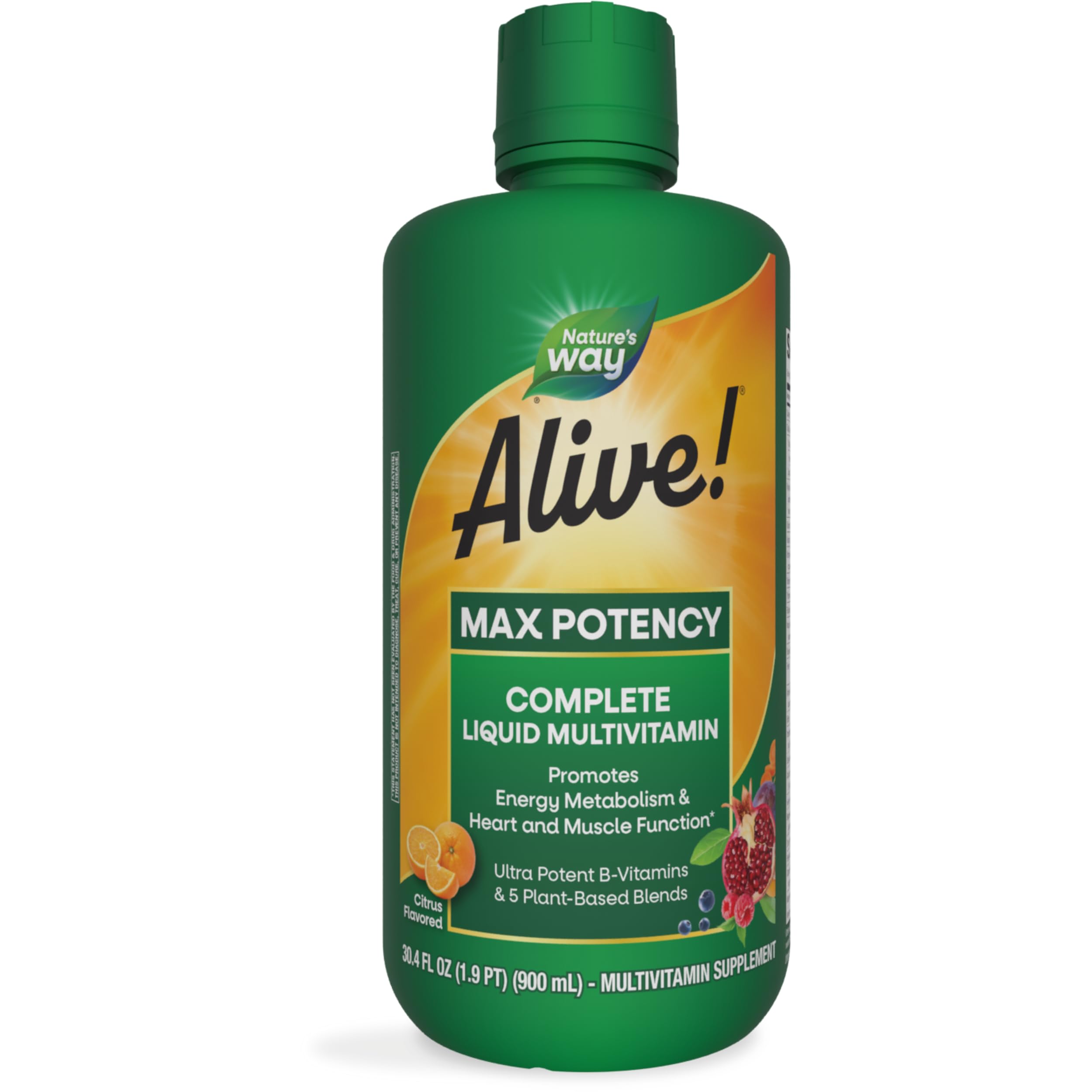 Foto 2 pulgar | Multivitamínico Líquido Nature's Way Alive! Potencia Máxima: 900 Ml - Venta Internacional.