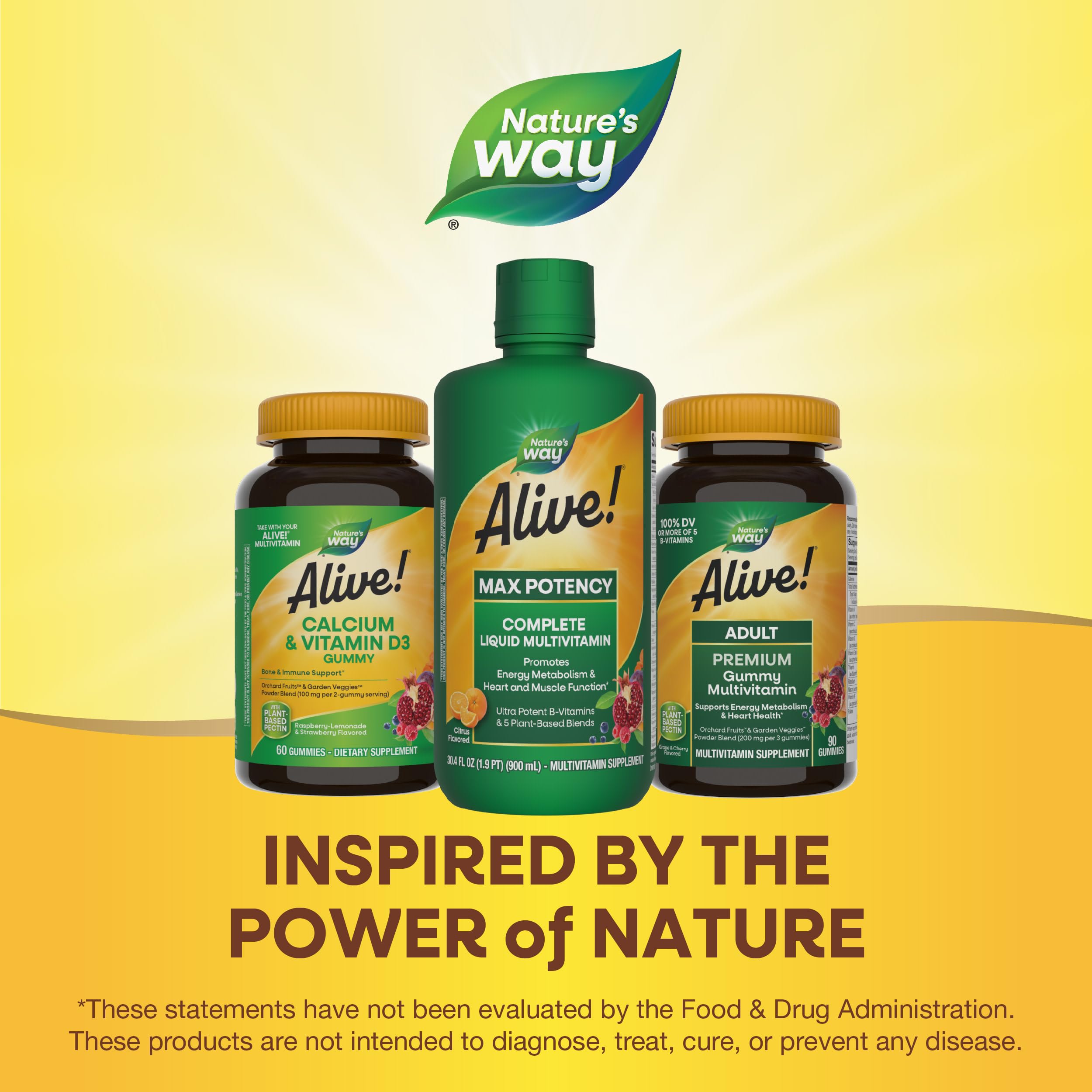 Foto 7 pulgar | Multivitamínico Líquido Nature's Way Alive! Potencia Máxima: 900 Ml - Venta Internacional.