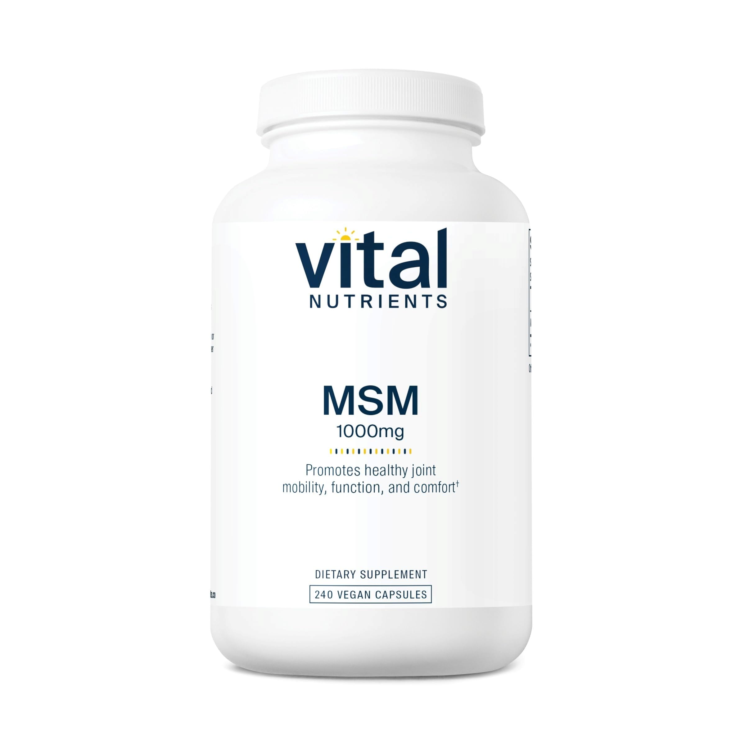 Foto 2 pulgar | Suplemento Vital Nutrients Msm 1000 Mg 240 Cápsulas - Venta Internacional.
