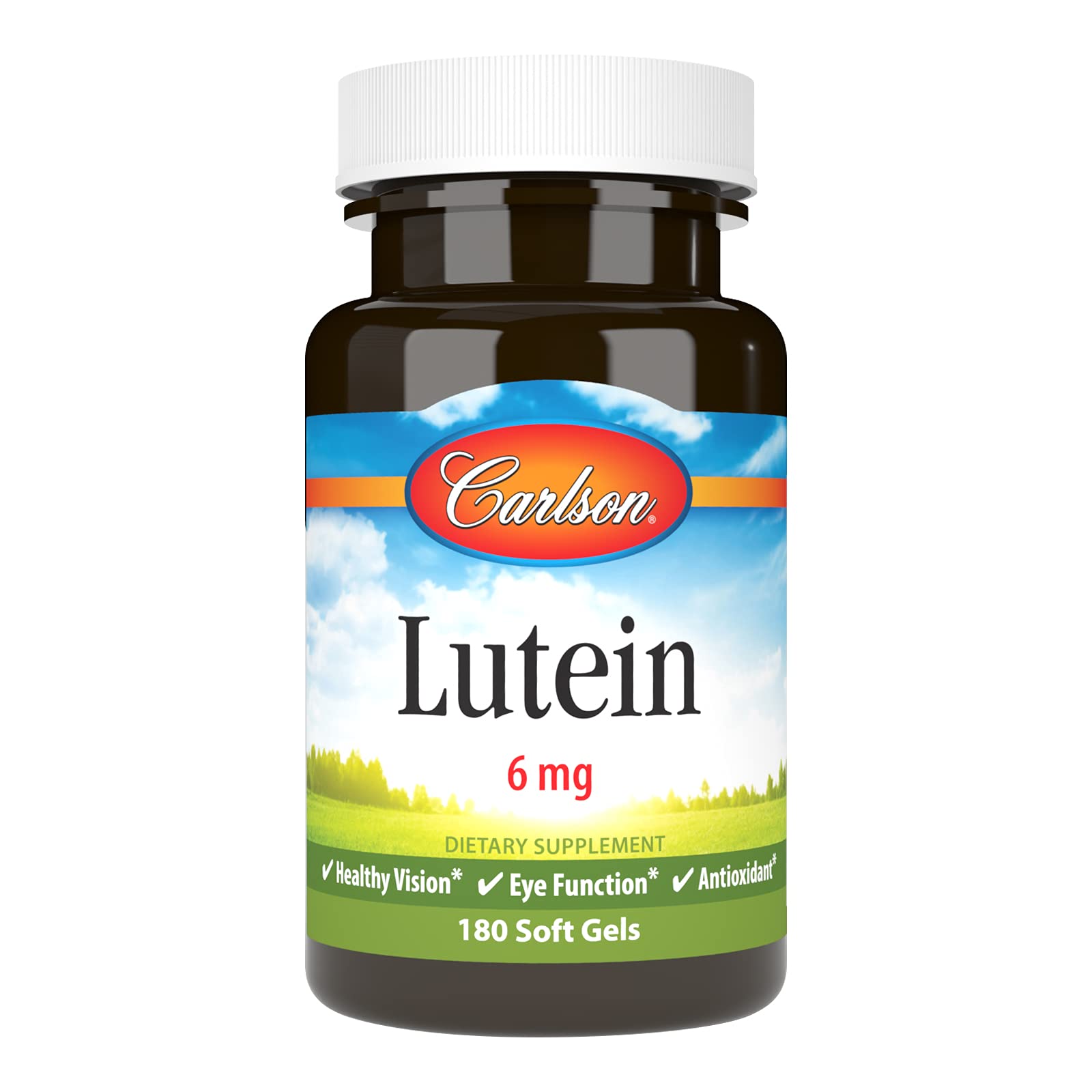 Foto 2 pulgar | Suplementos Carlson Lutein 6 Mg Healthy Vision 180 Cápsulas Blandas - Venta Internacional.