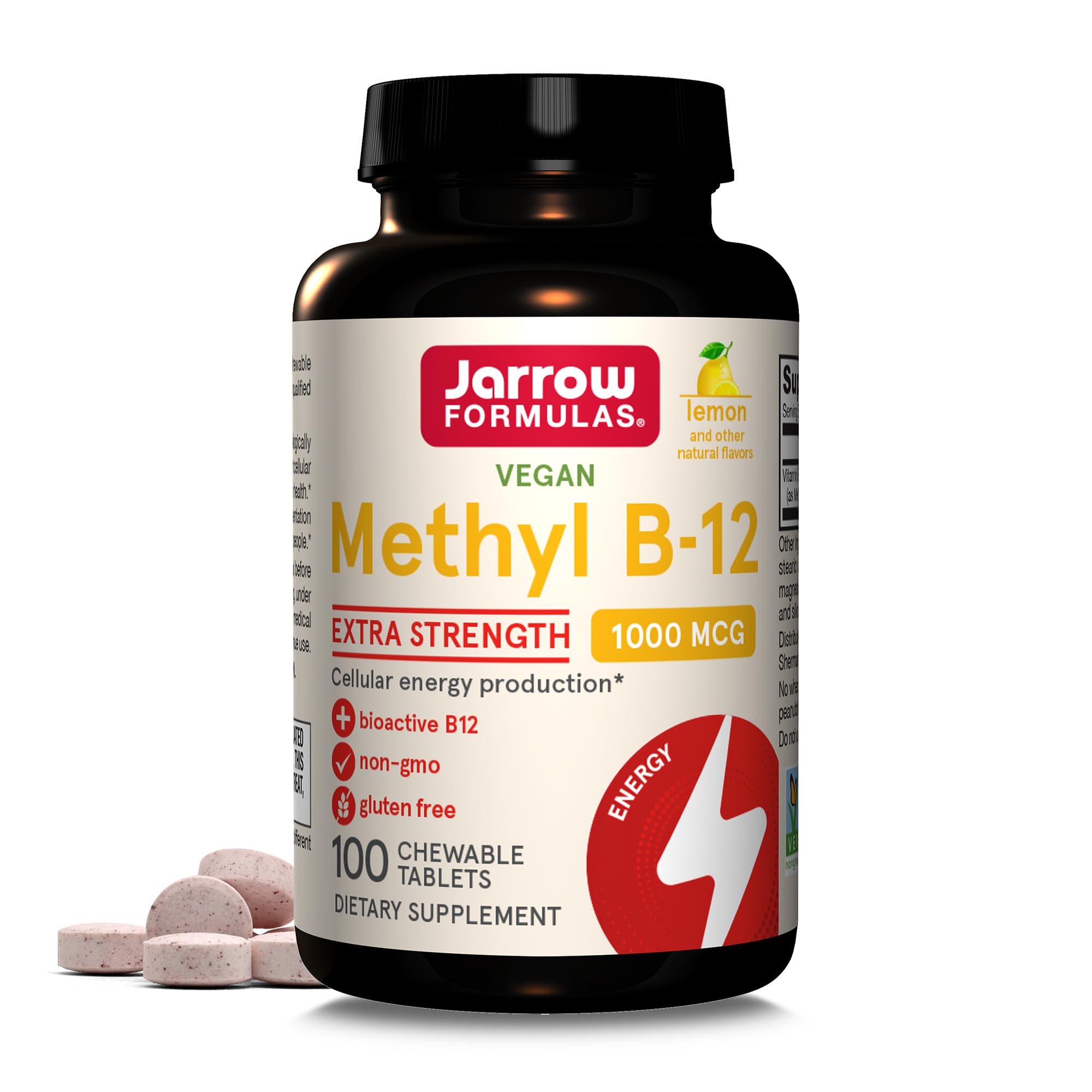 Foto 2 pulgar | Suplemento Jarrow Formulas  Metil B-12  1000 Mcg  100 Tabletas - Venta Internacional.