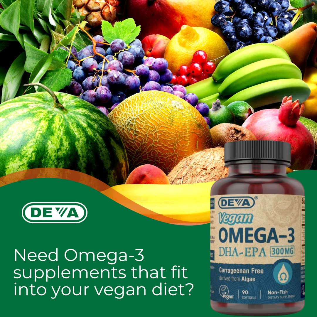 Foto 8 pulgar | Suplemento Deva Vegan Omega-3 Dha 200 Mg 90 Cápsulas Blandas - Venta Internacional.