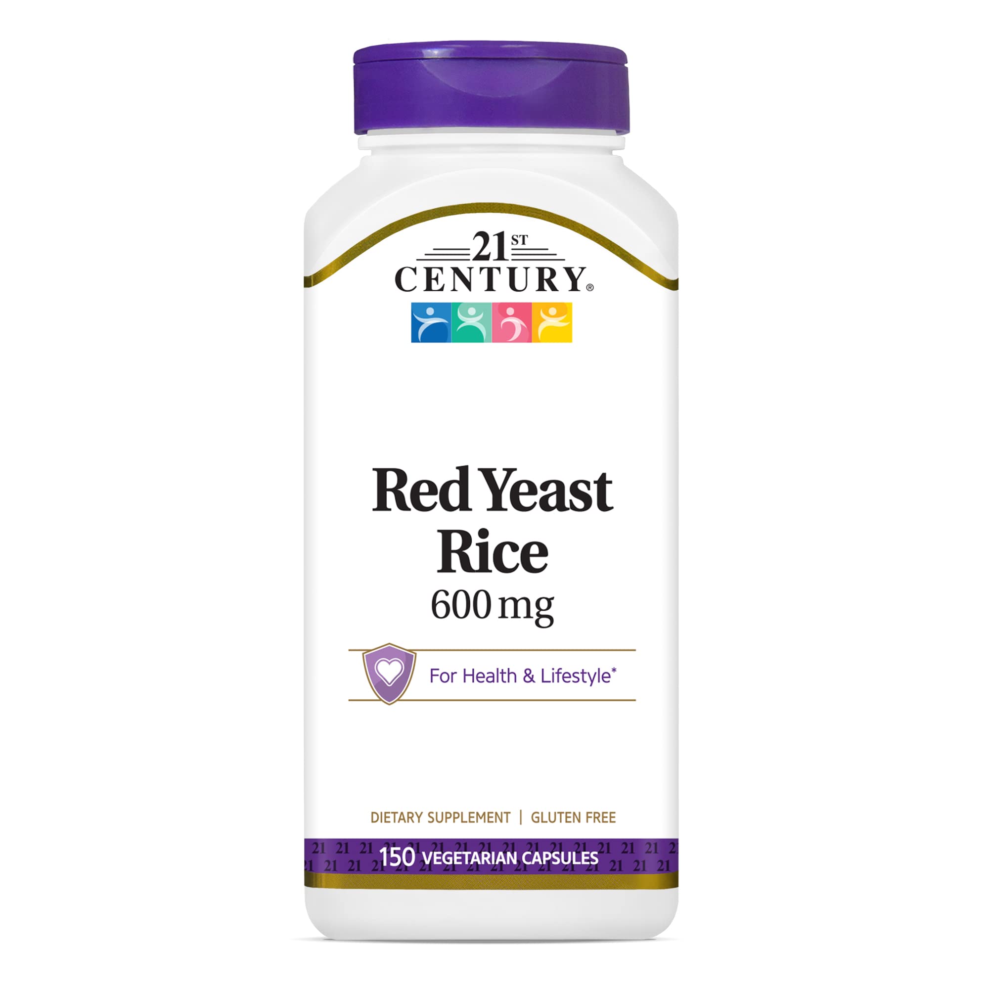 Foto 2 pulgar | Suplemento De Arroz De Levadura Roja Del Siglo Xxi  150 Cápsulas Vegetarianas - Venta Internacional.