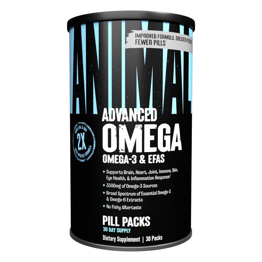 Foto 1 | Suplemento De Ácidos Grasos Esenciales Omega De Animal Advanced 30d - Venta Internacional.