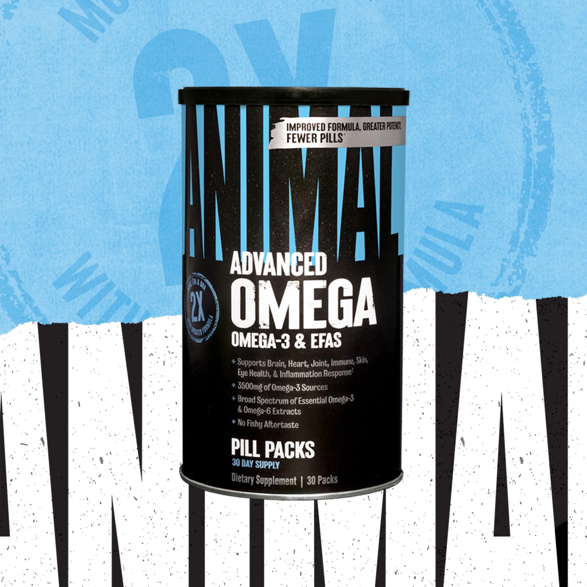 Foto 2 | Suplemento De Ácidos Grasos Esenciales Omega De Animal Advanced 30d - Venta Internacional.