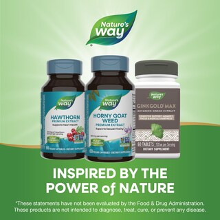 Foto 7 | Suplemento De Extracto Premium De Hierba De Cabra En Celo De Nature's Way 60 Cápsulas - Venta Internacional.
