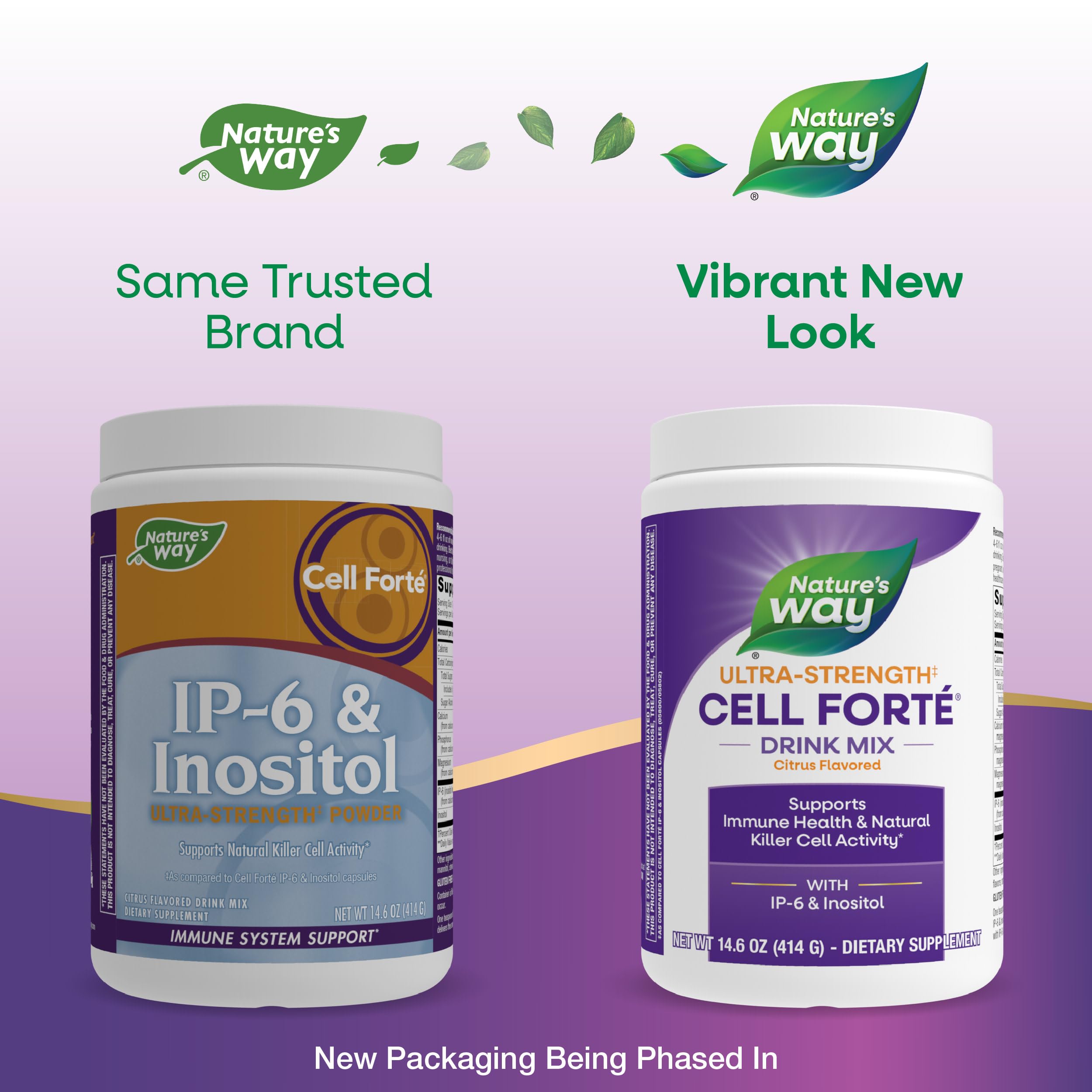 Foto 3 pulgar | Suplemento Nature's Way Ultra Strength Cell Forté Drink Mix - Venta Internacional.