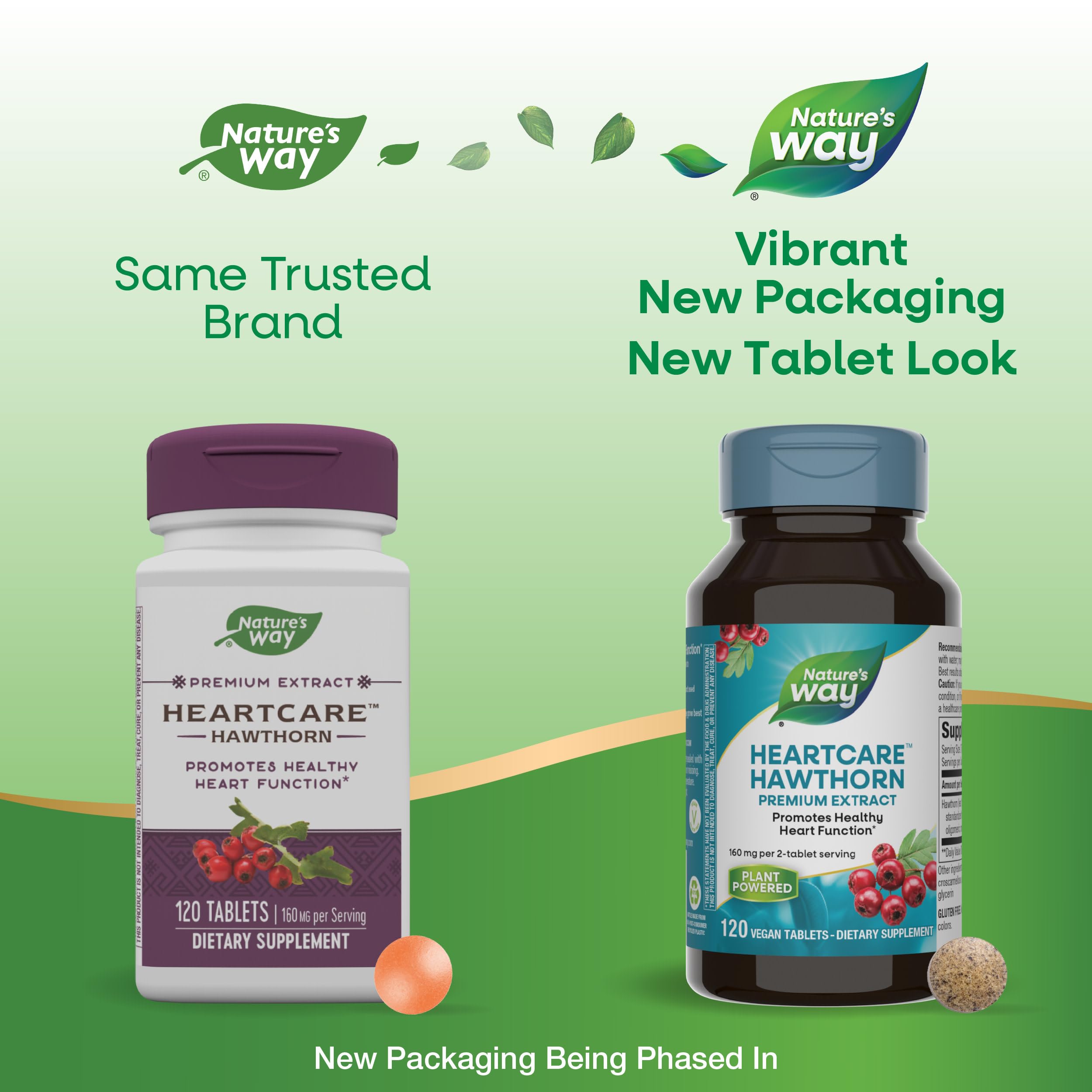 Foto 2 | Suplemento Nature's Way Heart Care Con Extracto De Espino Blanco 120 Comprimidos - Venta Internacional.