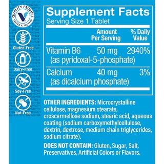 Foto 3 | Suplemento The Vitamin Shoppe P-5-p (piridoxal-5-fosfato) 50 Mg 100 Comprimidos - Venta Internacional.
