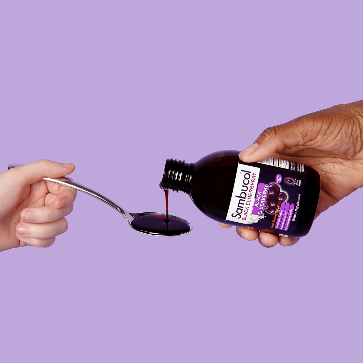 Foto 7 pulgar | Sirope Sambucol Black Elderberry Sambucus Para Adultos 230 Ml - Venta Internacional.