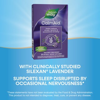 Foto 4 | Complementa Nature's Way Calmaid Con Aceite De Lavanda Silexan 30 Cápsulas Blandas - Venta Internacional.