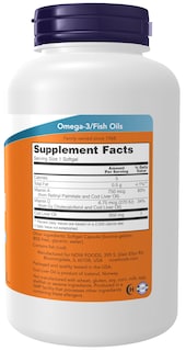Foto 2 | Suplementos Now Foods Aceite De Hígado De Bacalao 650 Mg Con Vitaminas A Y D-3 - Venta Internacional.