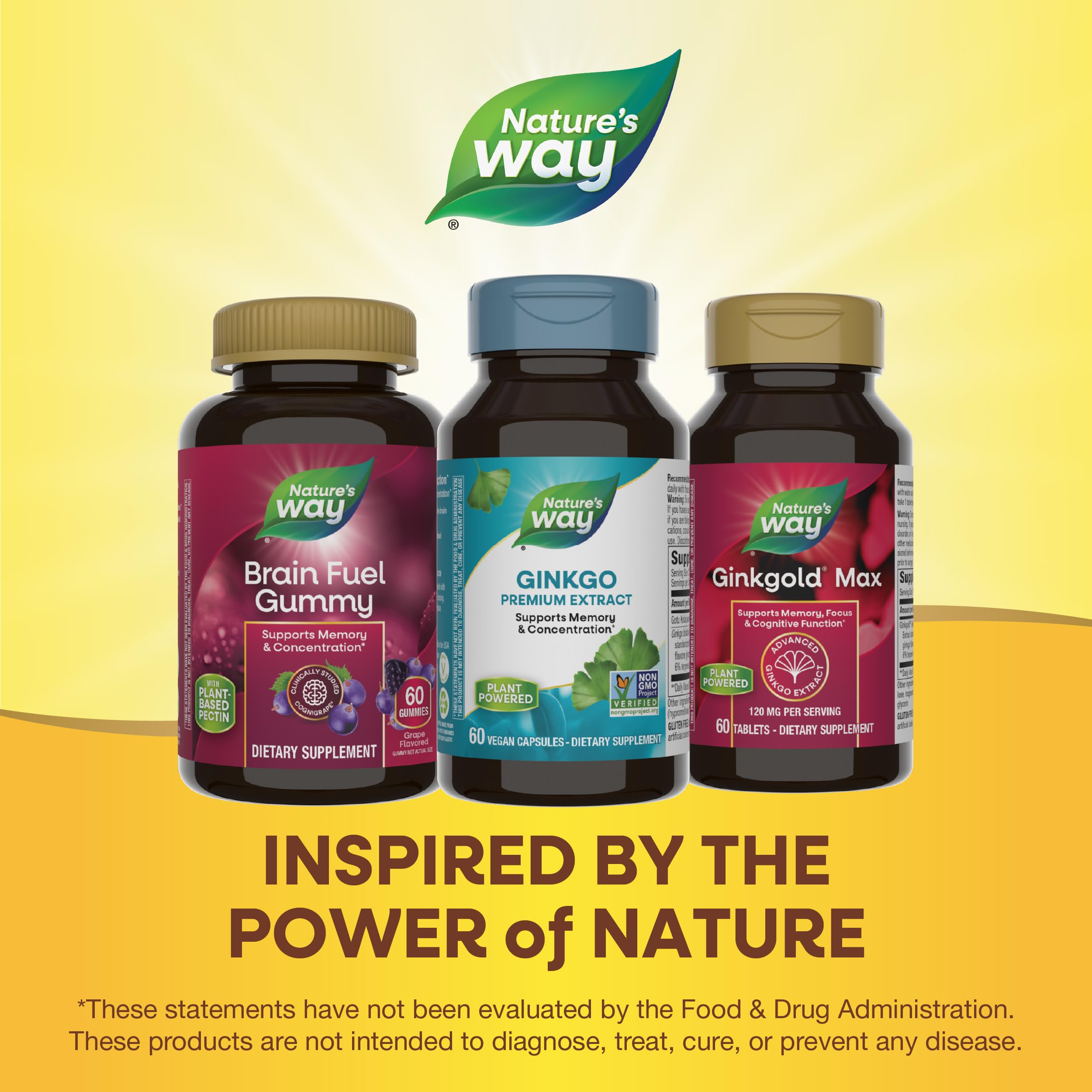 Foto 8 pulgar | Suplemento De Extracto Premium De Ginkgo De Nature's Way  60 Cápsulas - Venta Internacional.