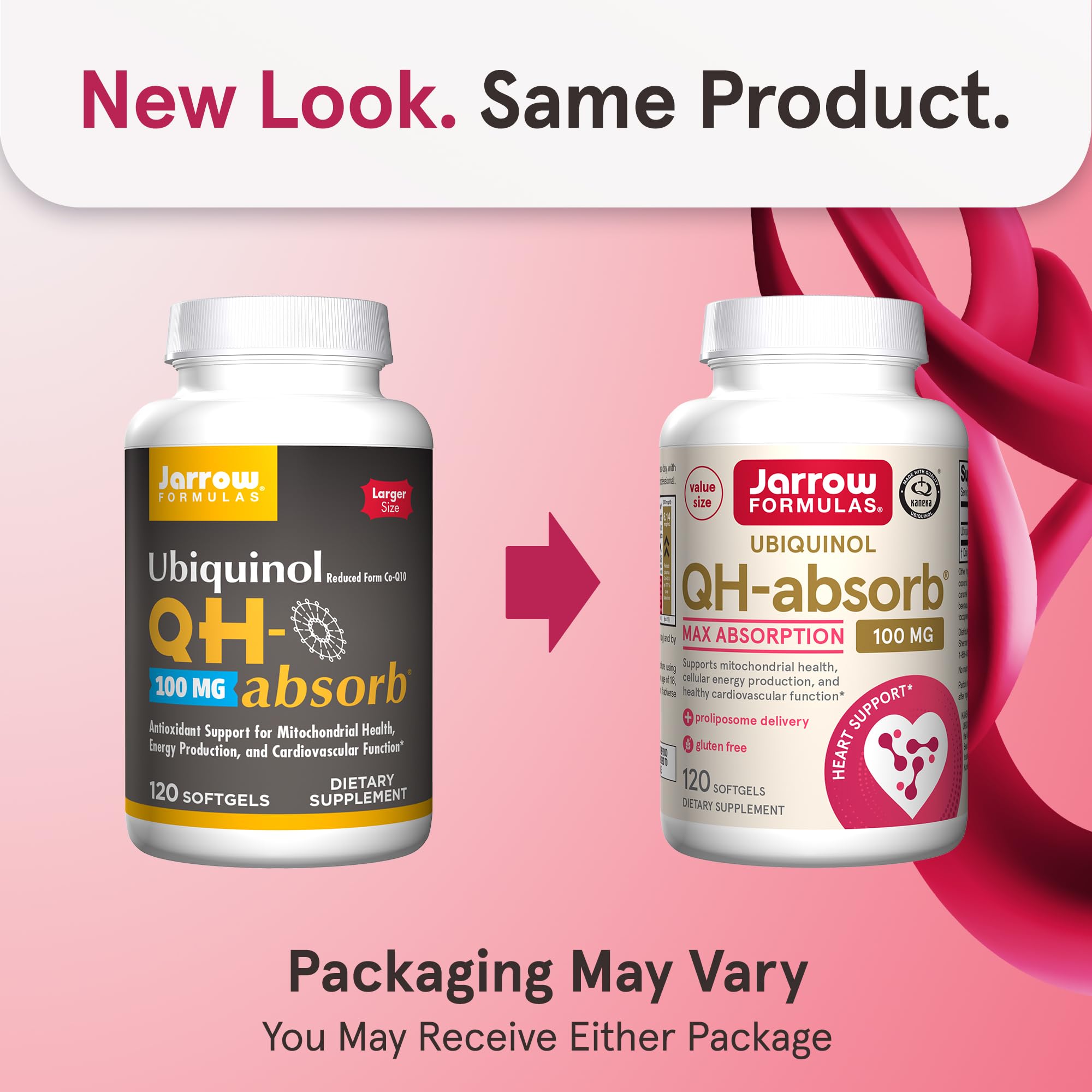 Foto 3 pulgar | Suplemento Jarrow Formulas Qh-absorb Ubiquinol 100 Mg 120 Cápsulas Blandas - Venta Internacional.