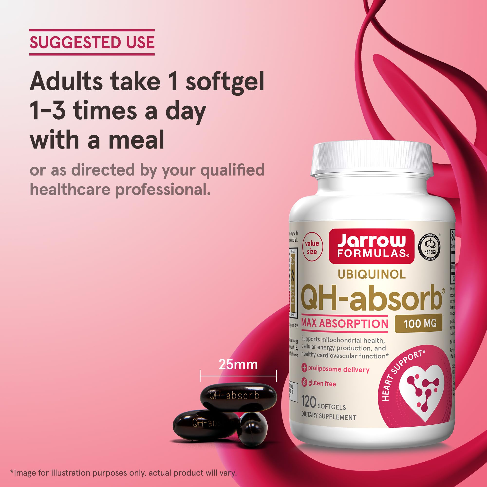 Foto 7 pulgar | Suplemento Jarrow Formulas Qh-absorb Ubiquinol 100 Mg 120 Cápsulas Blandas - Venta Internacional.