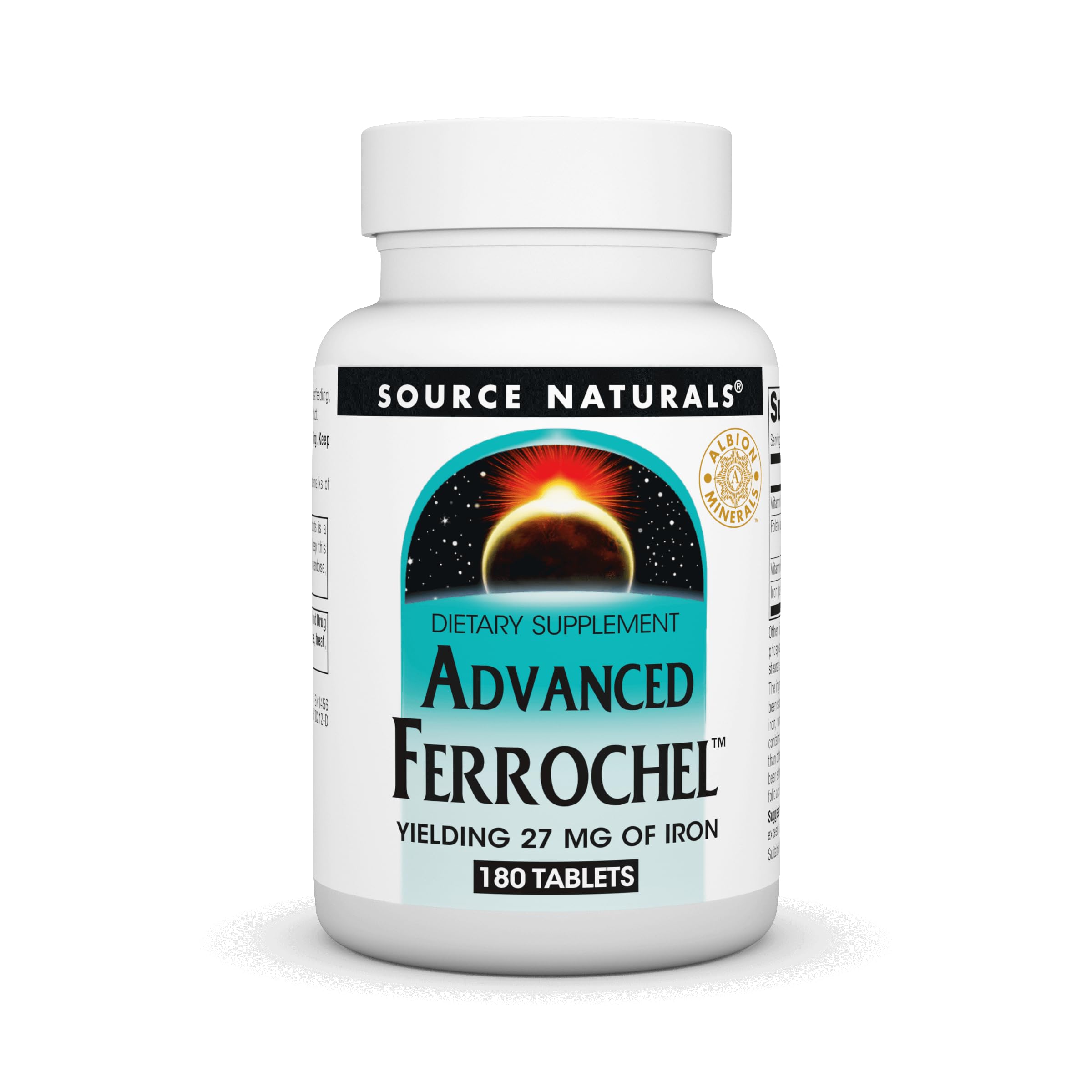 Foto 2 pulgar | Suplemento Dietético Source Naturals Advanced Ferrochel 27 Mg - Venta Internacional.
