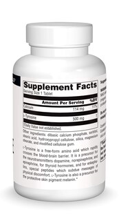 Foto 3 | 100 Comprimidos De L-tirosina Supplement Source Naturals - Venta Internacional.