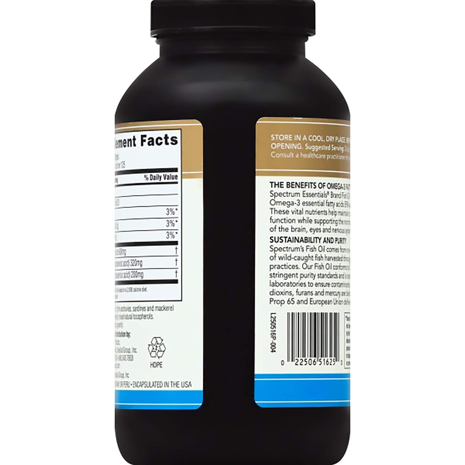 Foto 5 pulgar | Suplemento De Aceite De Pescado Spectrum Essentials Omega-3 1000 Mg - Venta Internacional.