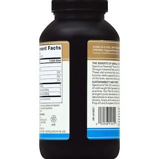 Foto 4 | Suplemento De Aceite De Pescado Spectrum Essentials Omega-3 1000 Mg - Venta Internacional.