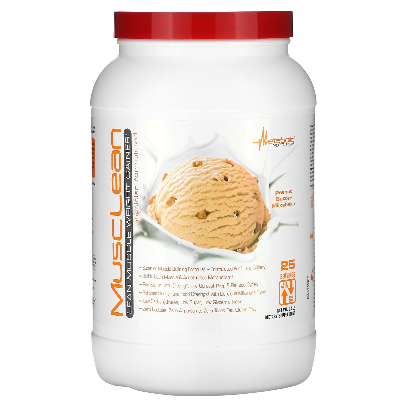 Foto 2 pulgar | Ganador De Peso Muscular Magro Metabolic Nutrition Musclean 1 13 Kg - Venta Internacional.