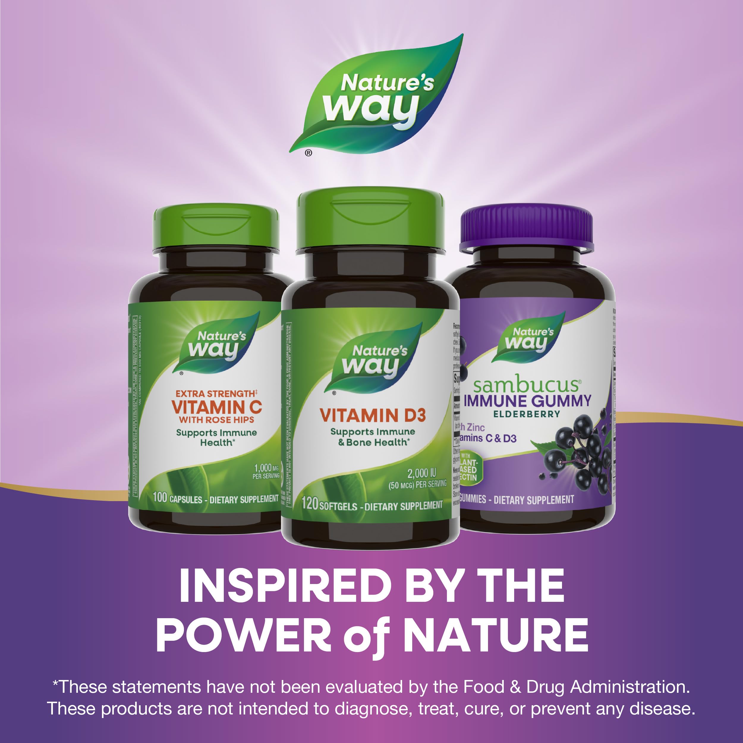 Foto 7 | Suplemento De Vitamina D3 Extra Strength De Nature's Way  2000 Ui - Venta Internacional.