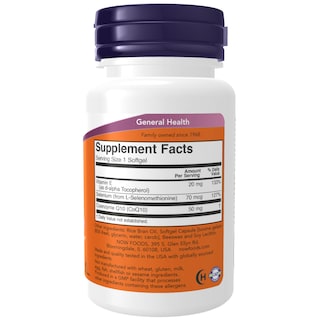 Foto 2 | Suplementos Now Foods 50 Mg 50 Cápsulas Blandas De Coq10 De Grado Farmacéutico - Venta Internacional.