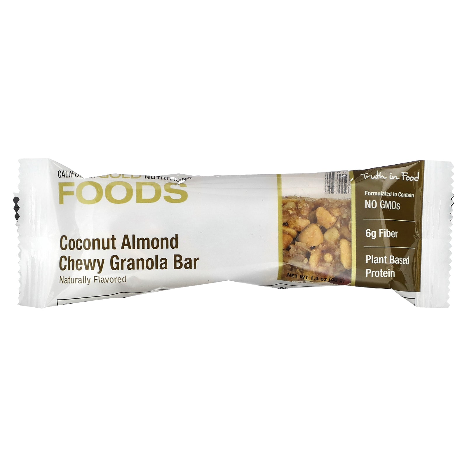 Foto 4 pulgar | Barras De Granola California Gold Nutrition  Coco Y Almendras  40 G X 12 - Venta Internacional.