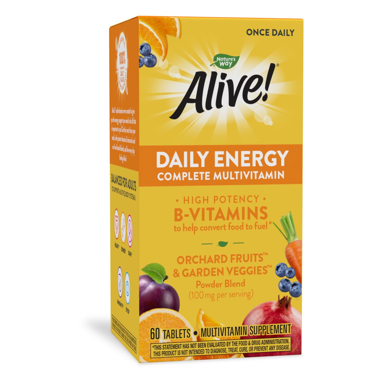 Foto 2 pulgar | ¡complementa Nature's Way Alive! Daily Energy  60 Tabletas - Venta Internacional.