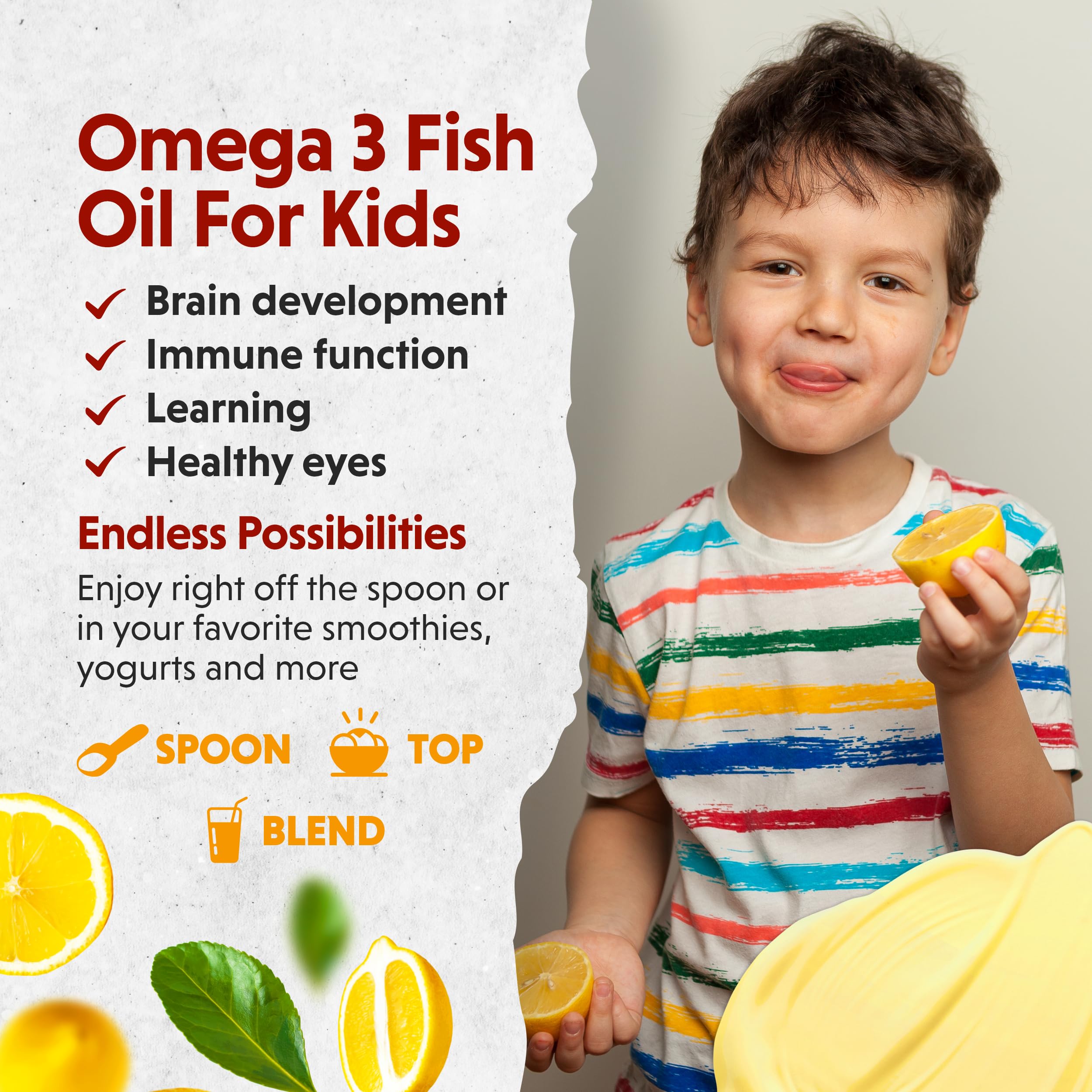 Foto 4 pulgar | Suplemento Omega Pals Chirpin' Slurpin' Omega 3 De Barlean's  240 Ml - Venta Internacional.