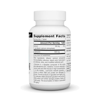 Foto 2 | Suplemento Source Naturals L-carnosina 500 Mg - 60 Comprimidos - Venta Internacional.